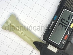 Chốt nhựa thụt máy giặt cửa ngang - chính hãng
