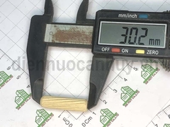 Chốt gỗ phi 8 dài 3 cm sọc xoắn