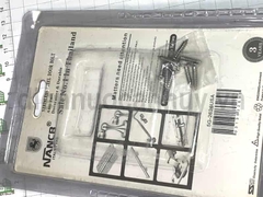 Chốt khóa bắt vít vỉ xanh đế vuông 803-8F