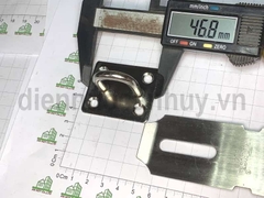 Chốt khóa bắt vít vỉ xanh đế vuông 803-8F