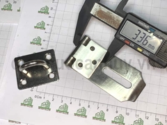 Chốt khóa bắt vít vỉ xanh đế vuông 803-8F