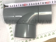 chữ T PVC Tiền Phong Tê cong 110x88 độ