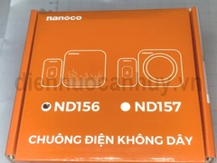 Chuông điện vuông không dây Nanoco dạng hộp ND156 loại có pin