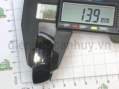 Chụp đầu óc sen 40mm đồng mạ crome trắng