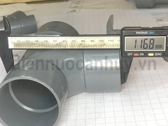 chữ T PVC Tiền Phong Tê cong 60x88 độ