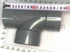 chữ T PVC Tiền Phong Tê cong 76x88 độ