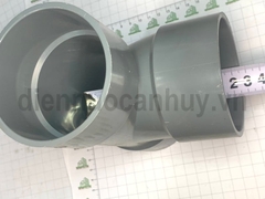 chữ T PVC Tiền Phong Tê cong 76x88 độ