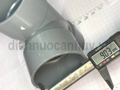 chữ T PVC Tiền Phong Tê cong 90x88 độ