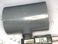 chữ T PVC Tiền Phong Tê thu 110-34