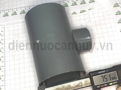 chữ T PVC Tiền Phong Tê thu 76-42