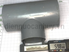 chữ T PVC Tiền Phong Tê thu 76-60