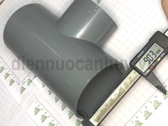 chữ T PVC Tiền Phong Tê thu 90-76