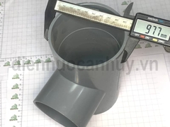 chữ T PVC Tiền Phong Tê thu 90-76