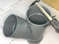 chữ Y PVC Tiền Phong Y 110 đều (110-110)