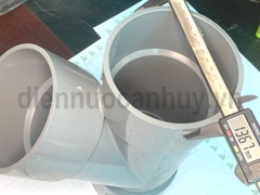 chữ Y PVC Tiền Phong Y 125 đều (125-125)