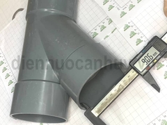 chữ Y PVC Tiền Phong Y 90 đều (90-90)