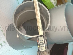 chữ Y PVC Tiền Phong Y thu 140-110