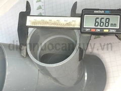 chữ Y PVC Tiền Phong Y thu 76-60