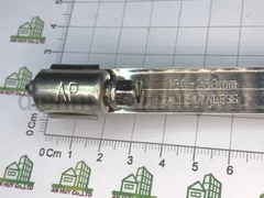 Cổ dê inox siết ống nhựa  Phạm vi siết 18cm đến 23cm (180-230mm) - Khóa đai siết đa năng chống rỉ sét cho ống nước và ống thông gió