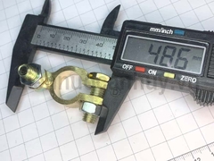 Cọc bình ắc quy đồng thau cho cọc 16mm. Đầu kẹp cực ắc quy dẫn điện tốt và chống ăn mòn cho ô tô, máy phát điện