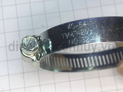 Cổ dê sắt mạ đai xiết ống 60 (40-64)