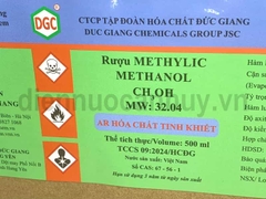 Cồn lạnh Methanol Đức Giang TCCS 092024HCĐG 500ml - chuyên vệ sinh đường ống điều hòa