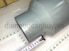 Côn thu nhựa uPVC Tiền Phong D160-110. Phụ kiện nối giảm đường ống quạt hút mùi chuyên dụng