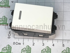 Công tắc 16A SINO 1 chiều cực chữ nhật có đèn báo S18CCS/S