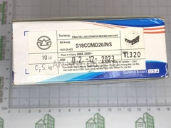 Công tắc 20A  SINO 2 cực chữ nhật có đèn báo S18CCMD20 NS