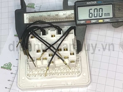 Bộ công tắc 4 bốn 1 chiều AvatarOn E8334L1LED_WE_G19 Schneider có đèn