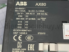 Công tắc tơ khởi động từ ABB 3P 80A 220-230V AC-AX80-30-11-80