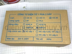 Công tơ điện xoay chiều điện tử CE-38 loại 1 pha 2 dây Emic