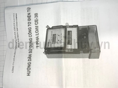 Công tơ điện xoay chiều điện tử CE-38 loại 1 pha 2 dây Emic