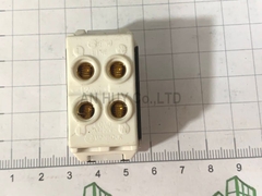 Công tắc 20A  SINO 2 cực chữ nhật có đèn báo S18CCMD20 NS