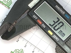 Cốt dẹt DBV1.25-14 dây điện 1.5mm Đen