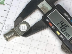 Cốt đồng ngắn mạ trắng SC35-10mm