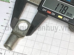 Cốt đồng ngắn mạ trắng SC50-12mm