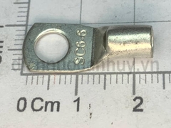 Cốt đồng ngắn mạ trắng SC6-6mm