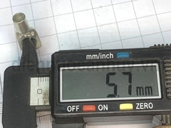 Cốt đồng ngắn mạ trắng SC6-6mm