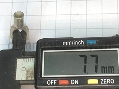 Cốt đồng ngắn mạ trắng SC6-8mm