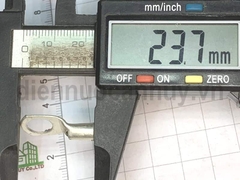 Cốt đồng ngắn mạ trắng SC6-8mm