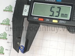 Cốt kim đặc 2.5mm PTV2-13 Xanh dương