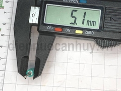 Cốt kim đặc 2.5mm PTV2-13 xanh lá