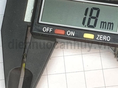 Cốt kim rỗng dây điện 1.0mm E1008 Vàng