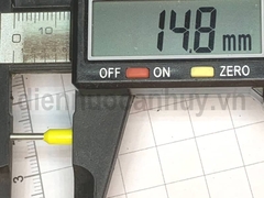 Cốt kim rỗng dây điện 1.0mm E1008 Vàng