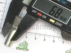 Cốt mỏ vịt đầu dẹt đồng mạ dây 16mm