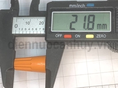 Cốt nón chụp to 9.5 mầu cam