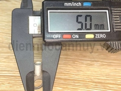 Cốt đồng ngắn mạ trắng SC4-4mm