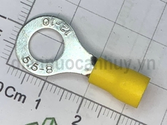 Cốt tròn lỗ 8 dây điện 4.0 - 6.0 mm vàng