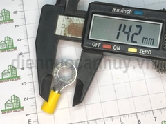Cốt tròn lỗ 8 dây điện 4.0 - 6.0 mm vàng